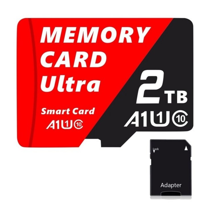 마이크로 SD카드 외장 메모리카드  충분한 용량 마이크로 카드 2TB SD Tf 메모리 2tb, 플래시 1
