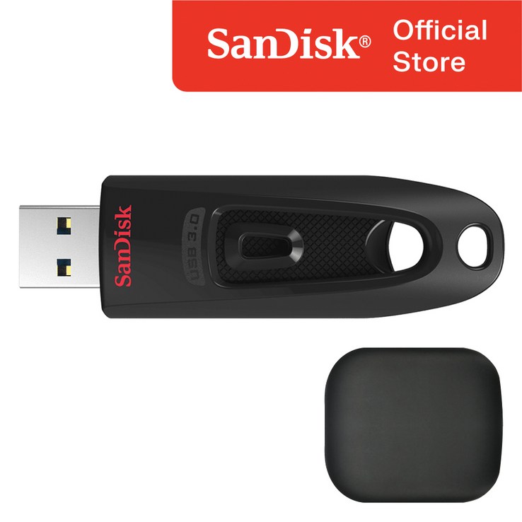 샌디스크 울트라 CZ48 USB 3.0 메모리  USB 보관 케이스, 256GB