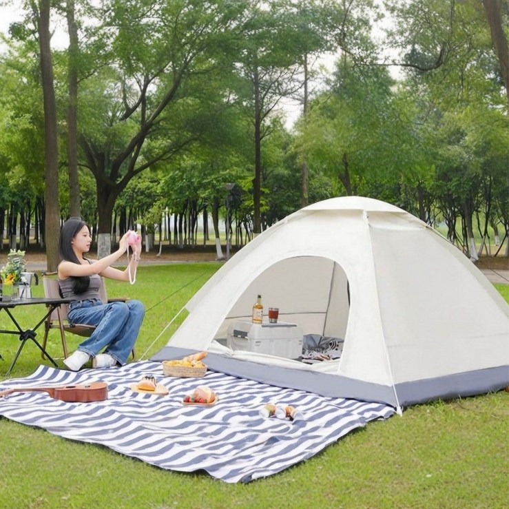 모아캠프 경량 야외용 원터치 텐트, 1-2인용