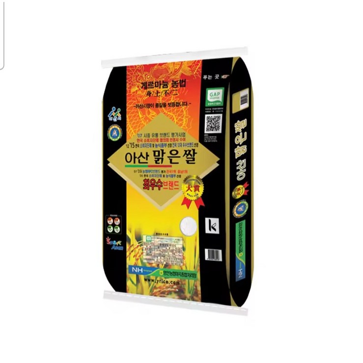 24년 햅쌀 아산 맑은쌀 10kg, 1개, 특등급,단일품종  삼광