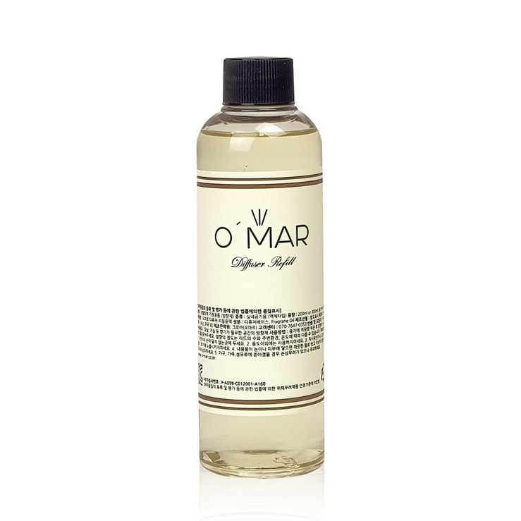오마르 디퓨저 리필액, 헤이즐넛, 300ml, 1개 오마르 디퓨저 리필액, 헤이즐넛, 300ml, 1개
