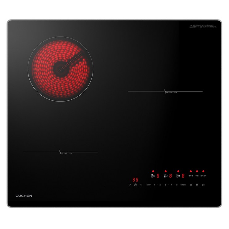 쿠첸 빌트인 SMART 하이브리드 레인지 3구 방문설치