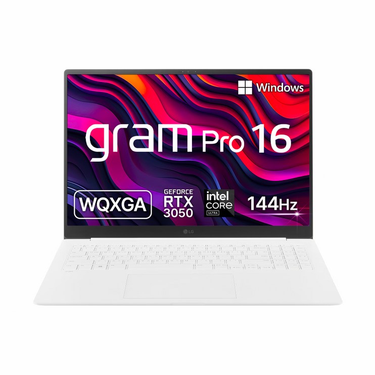 LG전자 그램 Pro 16 코어 울트라5 RTX3050 LG전자 그램 Pro 16 코어 울트라5 RTX3050