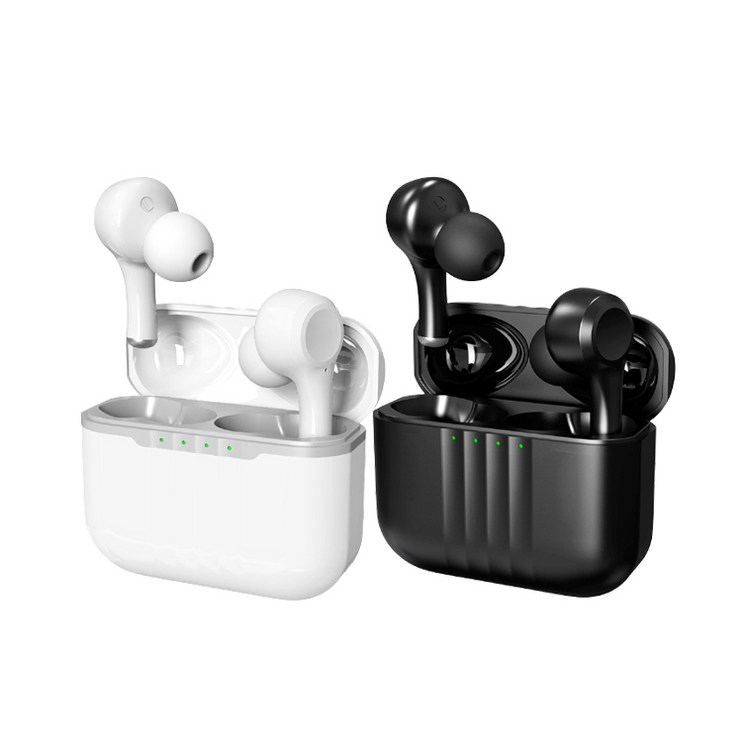 닥터포텐 이어프로 미니 맥스 노이즈캔슬링 무선 블루투스 이어폰, YP2995, 블랙