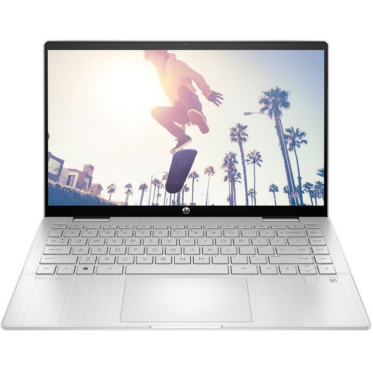 HP 2022 파빌리온 x360 14, 512GB, Natural Silver, 14ek0091TU, 코어i7, 16GB, WIN11 Home