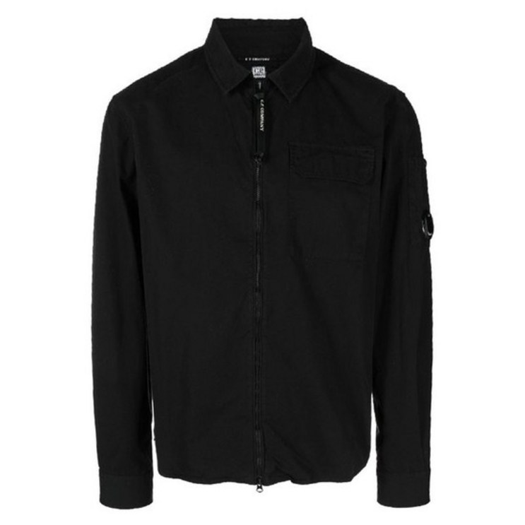 명품CP 23FW 렌즈 와펜 집업 셔츠 자켓 블랙 15CMSH158A 002824G 999 15CMSH158A002824G999 명품CP 23FW 렌즈 와펜 집업 셔츠 자켓 블랙 15CMSH158A 002824G 999 15CMSH158A002824G999