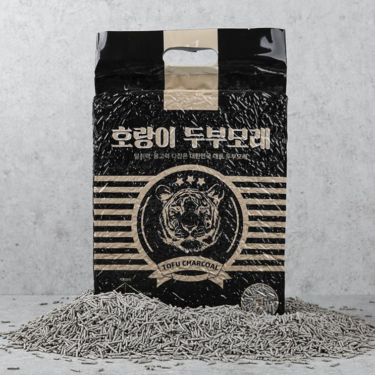 호랑이 두부모래 7L X 6개 호랑이 두부모래 7L X 6개