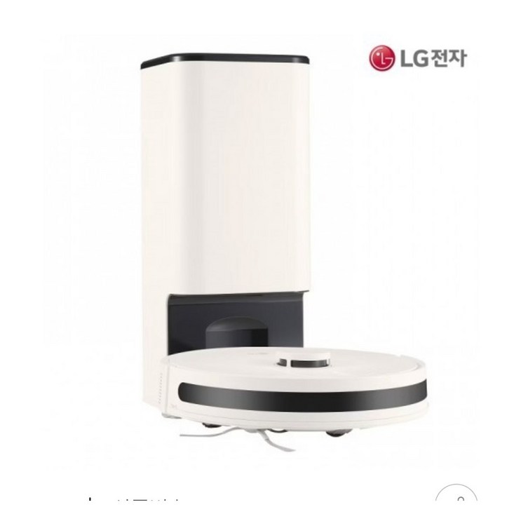 새상품 LG코드제로R5 카밍베이지 올인원 로봇청소기 올인 R585WKA 청소방식흡입걸레겸용 자동충전 사용시간 2시간20분 타입 건습식 작동방식 회전식
