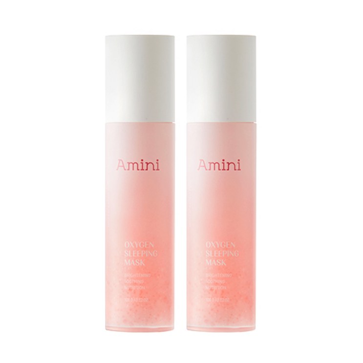 아미니 산소 미백 버블 슬리핑 수면마스크팩, 4개, 100g