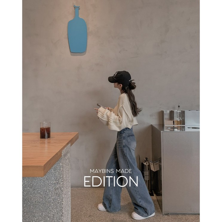 메이빈스기획특가MADE 첼니 와이드 데님 팬츠숏,롱NEW컬러