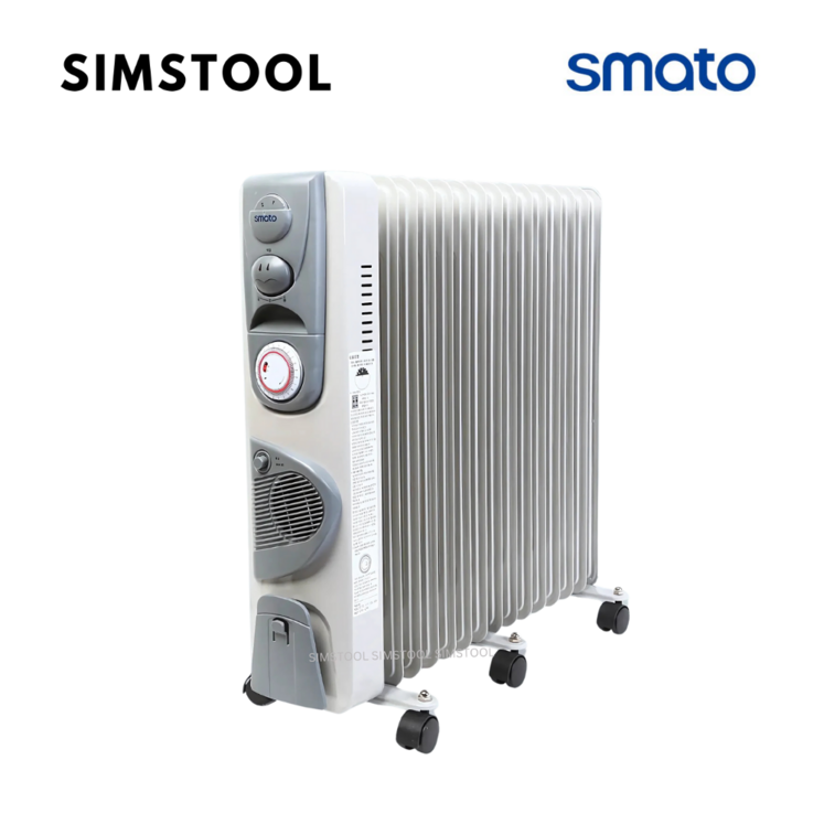 스마토 Smato 라디에이터 RAD15TF 온풍 난방 히터 가정용 사무실용 화장실용 캠핑용