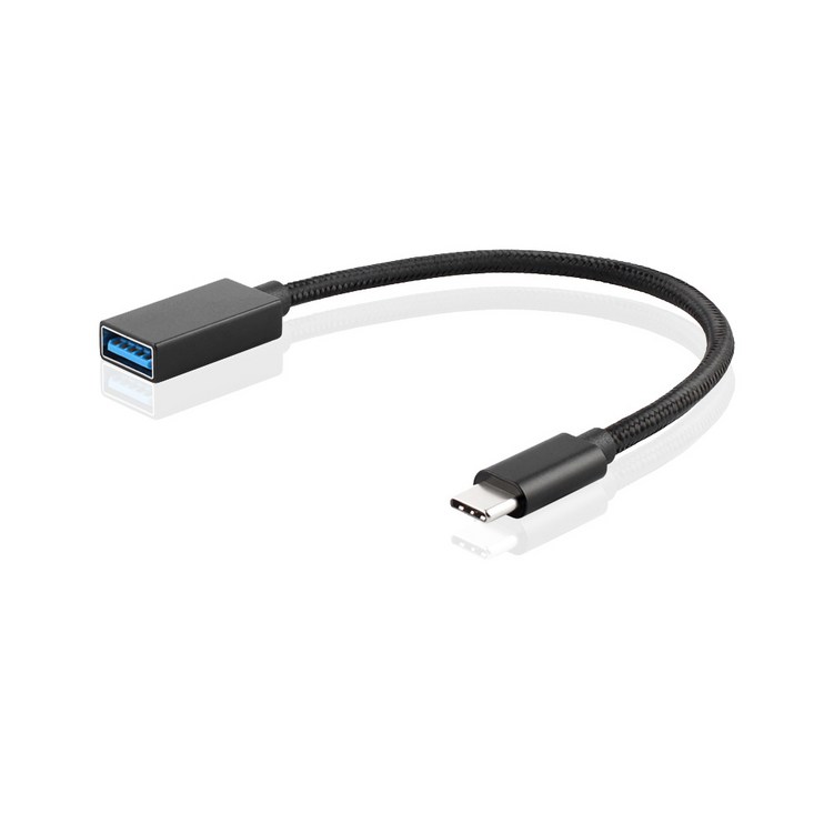 단지오 정품 DAC205 A타입 to C타입 5기가 케이블 변환 젠더 OTG지원 어댑터, USB3.2, 1개