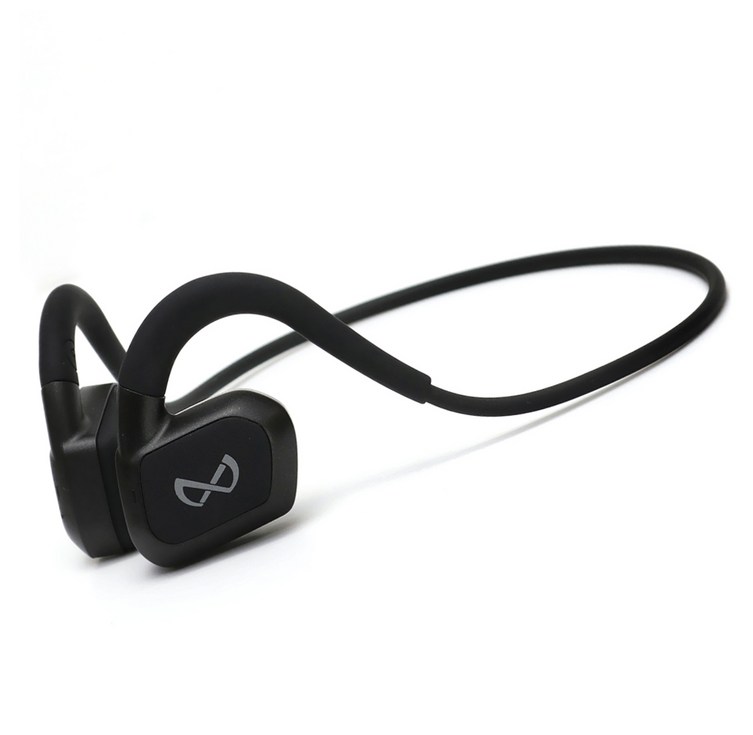 녹스게이밍기어 헤드서퍼 멀티페어링 골전도 블루투스 이어폰, WM1, 블랙