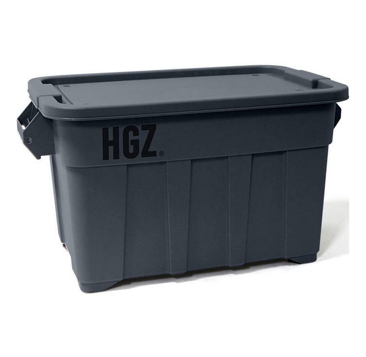 하이그라운즈 캠핑 이동식 수납 캐스터 카고박스 75L