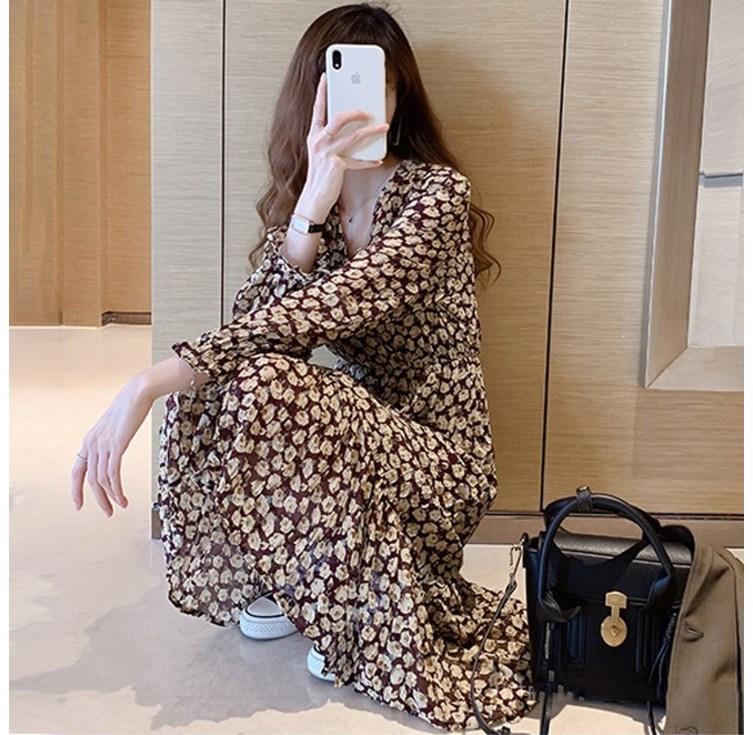루나걸 베일 플라워 원피스