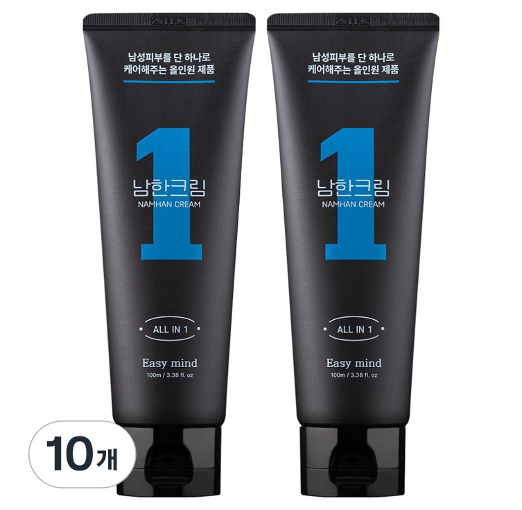 이지마인드 주름개선 미백기능성 남성 올인원 크림, 100ml, 10개