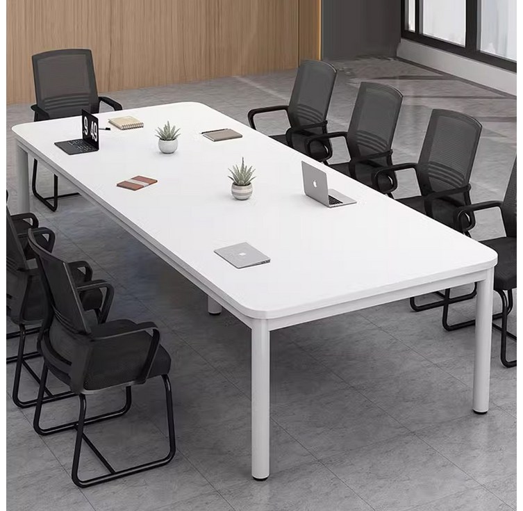 브로히 튼튼한 회의 테이블 사무용 책상 탁자 긴 상담 대형 세미나 연수용 거실 서재 교무실