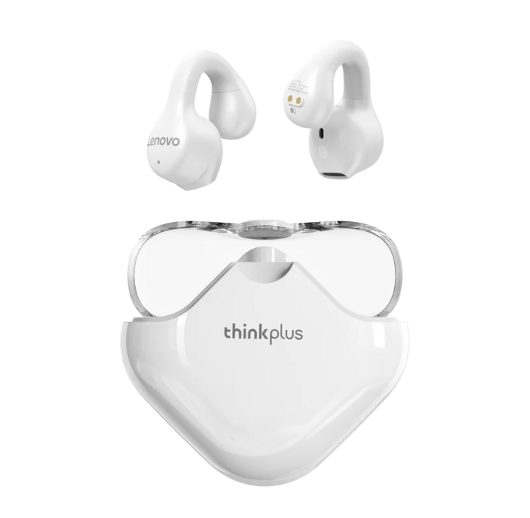 레노버 ThinkPlus XT61 TWS 5.3 골전도 무선 블루투스 이어폰, 화이트 레노버 ThinkPlus XT61 TWS 5.3 골전도 무선 블루투스 이어폰, 화이트