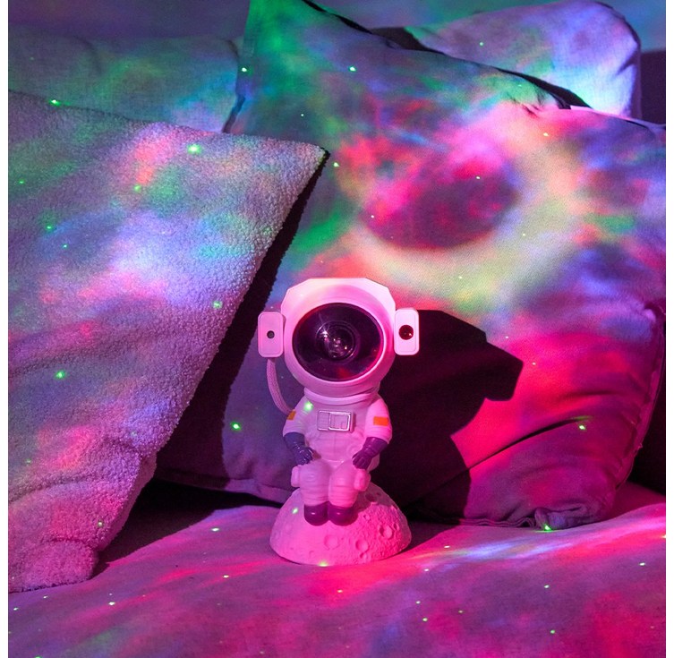 스밀비 우주인 우주 비행사 블루투스 스피커 집들이선물 오로라 무드등