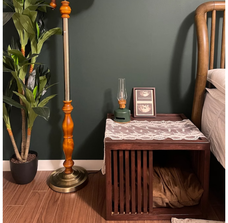 이너피스 원목 국내산 강아지 집 동굴집 숨숨집 애견집 D