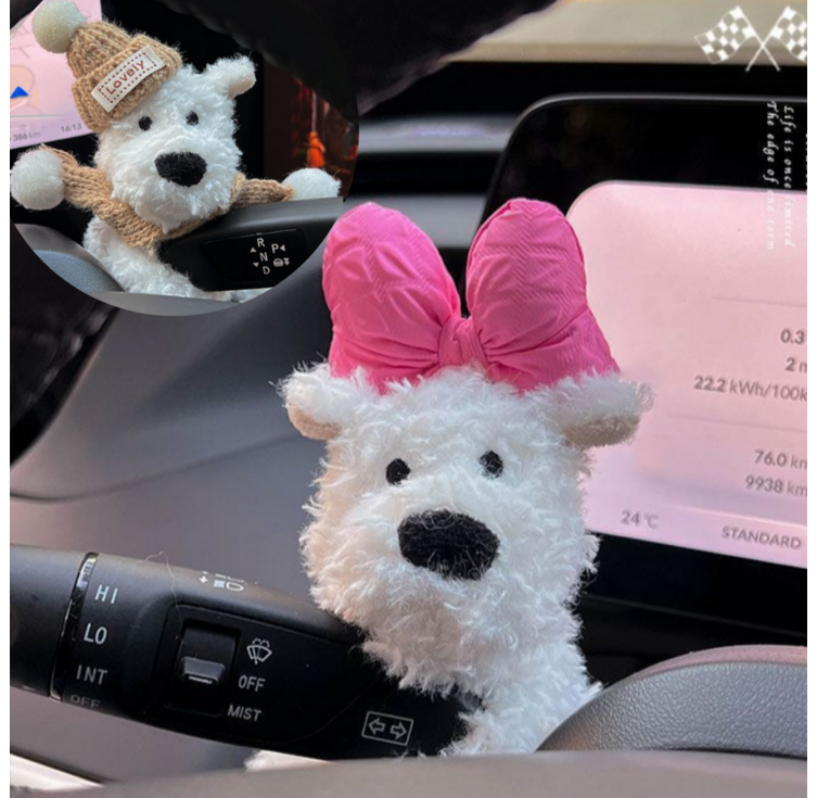 보들램 깜빡이 인형 11 와이퍼 차량용 꾸미기 자동차 악세사리 새차선물, 2개