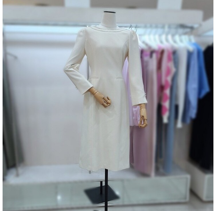 잇미샤 잇미샤  브레이드 포인트 트위드 원피스ITOAWOP820DG