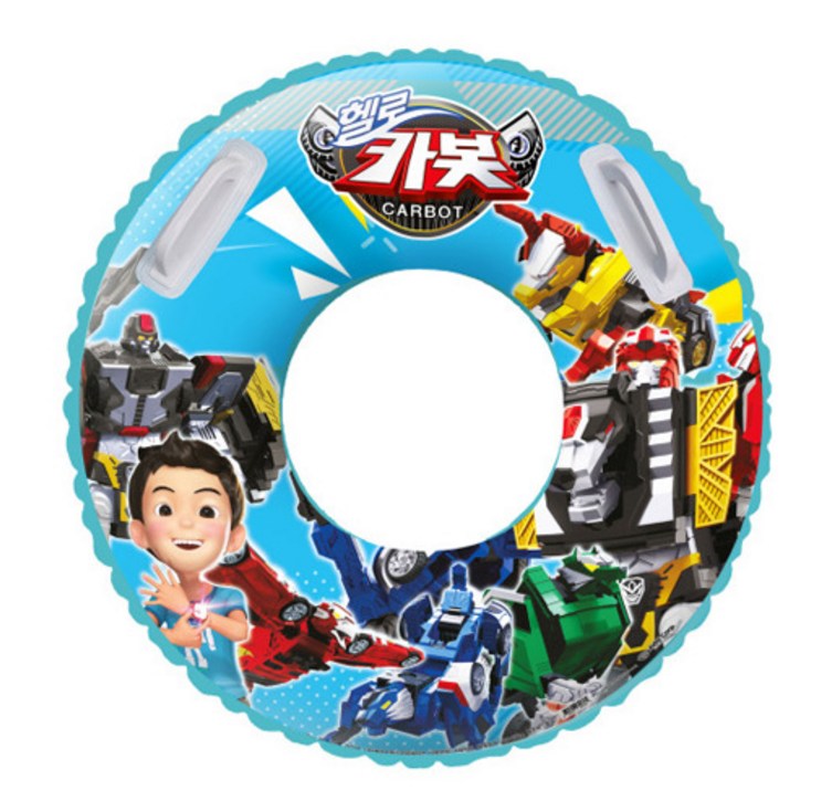 헬로카봇 아동 어린이 튜브 70 물놀이 필수용품, 혼합색상, 1개