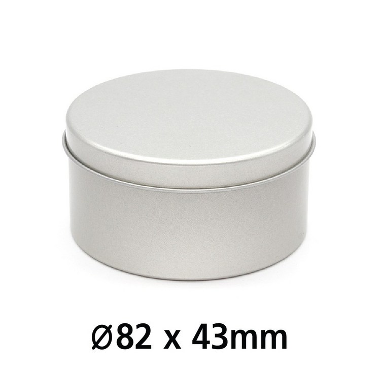 원형 R068 은색 틴케이스