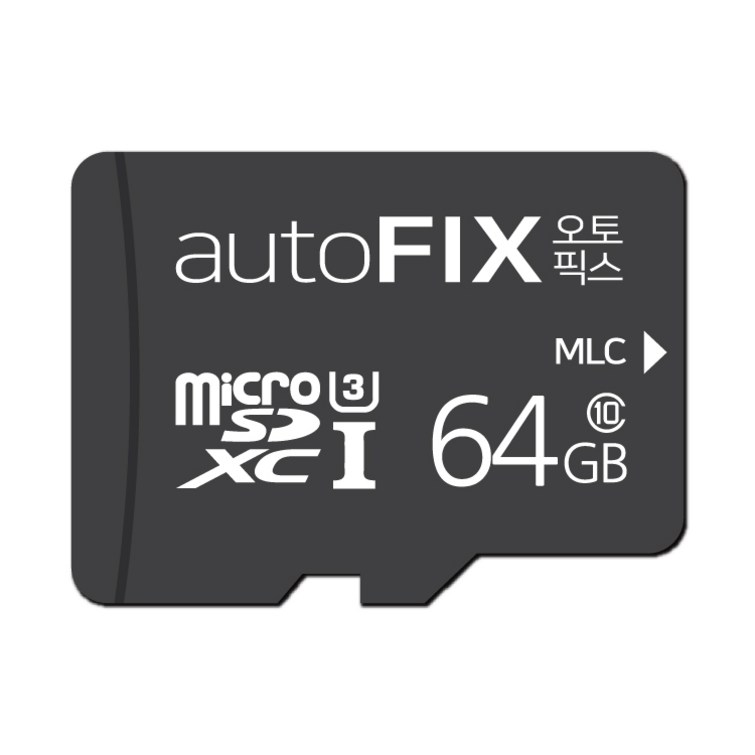 오토픽스 블랙박스메모리카드 블랙박스전용메모리카드 64GB 마이크로SD카드, 64GB, 1개 오토픽스 블랙박스메모리카드 블랙박스전용메모리카드 64GB 마이크로SD카드, 64GB, 1개